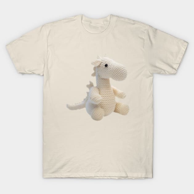Dragon Crochet Baby Toy T-Shirt by Tellingmoon